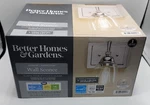 Wall Sconce Better Homes & Gardens Chandler Chrome Finish W/led Bulb New. Fixed Price $19.99.