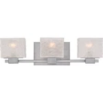 Quoizel MLD8603BN Melody 3-LIGHT Bath Vanity In Brushed Nickel. Fixed Price $319.99.