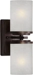 Forte Lighting 2424-02 Bronze 4.5WX13HX5.5E Indoor Up Wall Sconce. Fixed Price $89.28.