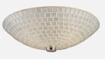 Elk Lighting Fusion 2-LIGHT Semi Flush, Nickel/silver Mosaic Glass 10139-2SLV. Fixed Price $139.95.