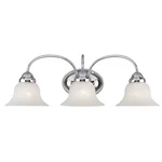 Livex Lighting Edgemont Bath Chrome 1533-05. Fixed Price $155.96.