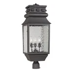 47062-3 Elk Lighting Forged Lancaster Outdoor Post Lamp Charcoal. Fixed Price $450.00.
