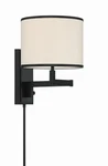 Crystorama Lighting Group MAD-B4101 Madison 13" Tall Wall Sconce Matte Black. Fixed Price $200.00.