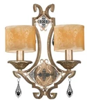 New Varaluz Light Wall Sconce - 110K02 Movaro Collection Khaki/forged Iron. Fixed Price $89.95.