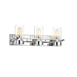 Chloe Lighting Raelyn Contemporary 3 Chrome Bath Vanity Fixture 22" Width. Fixed Price $74.61.