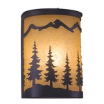 Vaxcel WS55508BBZ Yosemite Wall Sconce 8" Burnished Bronze Finish. Fixed Price $218.49.