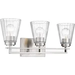 Z-lite 823-3V-BN Lyna Light 22 Inch Brushed Nickel Vanity Wall. Fixed Price $286.00.