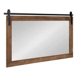 Kate And Laurel Cates Farmhouse Horizontal Wood Framed Wall Mirror, 40 X 26, Rus. Fixed Price $207.99.