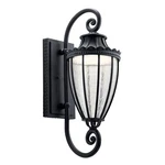 Kichler 49753BKTLED - Wakefield 29.5" High Outdoor Black Wall Lantern Light. Fixed Price $303.44.