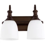 Quorum Richmond Light 12.5' Vanity, Oiled Bronze 5011-2-86. Fixed Price $89.60.
