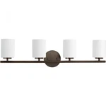 Replay Collection Four-light Bath & Vanity By Progress P2160-20. Fixed Price $115.00.
