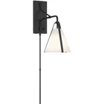 Crystorama FUL-901-BK Fulton 18 Inch 60.00 Watt Black Task Sconce Wall Light. Fixed Price $298.00.