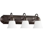 Quorum 5094-3-86 24" 3-LIGHT Bath Vanity In Oiled Bronze. Fixed Price $84.00.