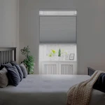 Cordless 1.5" Blackout Top Down Bottom Up Cellular Shade, Energy Saver, 22.5". Fixed Price $82.24.