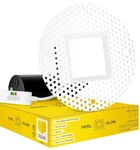 P-5990, 3 Inch Trimless Slim Square Downlight Luminaire, White Finish, Led. Fixed Price $39.99.