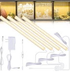 Cefrank 4PCS Under Cabinet Counter Closet Led Lighting Strips Lamps Bars 12INCH. Fixed Price $29.99.