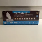 Ensenior 16 Pack Ultra Thin Led Recessed Lighting 4 Inch With Junction. Fixed Price $64.95.