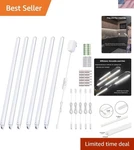 Cefrank Cabinet Lighting 6-PACK 12 Inch Seamlessly Linkable Strip Bars For. Fixed Price $61.31.