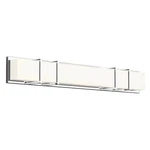 Kuzco Alberni 38" Led Vanity, Chrome/acrylic/frosted Interior VL61638-CH. Fixed Price $328.00.
