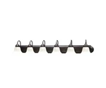 Volume Lighting Marti Indoor Antique Bronze Vanity Wall Mount With Glass Shades. Fixed Price $132.00.
