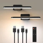 2 Pack Picture Lights For Wall, Rechargeable Battery Operated W.... Fixed Price $43.27.