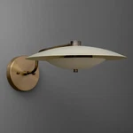 Light-brass Wall Sconce-mid Century Lamp-modern Christmas Gift. Fixed Price $224.25.