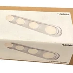 Project Source 24IN 4-LIGHT Bathroom Brushed Nickel Led Vanity Bar. Fixed Price $28.45.