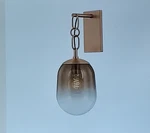 One Light Wall Sconce From The Harvey Collection Patina Brass Finish. Fixed Price $89.97.