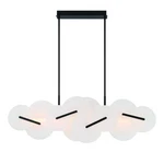 Eurofase Lighting 47210 Nuvola 56"W Led Abstract Linear - Black. Fixed Price $2485.00.