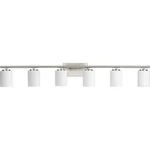 Progress Lighting P300385 Replay 6 48"W Bathroom Vanity - Nickel. Fixed Price $199.99.