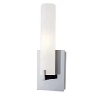 Kovacs Integrated Led Tube 13" Tall Bathroom Sconce Etched Opal Shade P5040-077. Fixed Price $74.95.