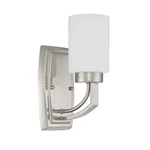 Sunset Hadley One Vanity 1-LIGHT 100W Mb Satin Nickel F22011-80. Fixed Price $29.99.