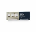 Hampton Bay-jackson PARK-3 Light Vanity Fixture For Bathroom-brushed Nickel. Fixed Price $29.00.