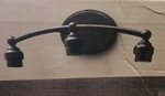 Style Selections 3-LIGHT Bronze Transitional Vanity Bar S8. Fixed Price $20.00.