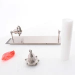 Elk 1-LIGHT Nickel Wall Sconce With Frosted Glass Shade Fulton 19X5X6 67332/1. Fixed Price $142.49.