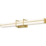 Z-lite 1011-32W-MGLD-LED Harrison Inch Modern Gold Vanity Wall Light. Fixed Price $283.90.