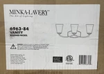 Minka Lavery 6963-84 Overland Park Vanity Bath Light Brushed Nickel *read*. Fixed Price $124.99.