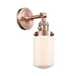Innovations Dover Light Sconce W/switch, Copper/m White 203SW-AC-G311. Fixed Price $205.92.