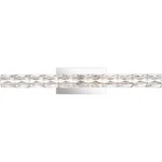 Luster Led Bathroom Vanity Light In Polished Chrome. Fixed Price $597.99.
