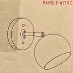 Capital Lighting 1-LIGHT Wall Sconce Matte Black Adjustable Shade 636613MB. Fixed Price $19.00.