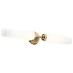 Kichler, Truby 24.75 Inch Light Vanity With Satin Etched Cased Opal G.... Fixed Price $182.82.