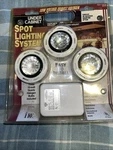 Spot Lighting Under Cabinet Shelf System 3 Kit New-r!!. Fixed Price $34.50.