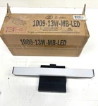 Z-lite Liam In. Matte Black Integrated Vanity Light 1009-13W-MB-LED. Fixed Price $79.15.