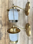 2 Vintage Nautical Wall Sconce Lights Cottage Sea House Decor Ocean Lamp Marine. Fixed Price $125.00.