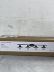 Hampton Bay Glenhurst 34 In. 4-LIGHT Farmhouse Bronze Bathroom Vanity. Fixed Price $44.96.
