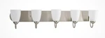 Progress Lighting P2713 Gather 5 Bathroom Vanity - Nickel. Fixed Price $149.95.