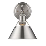 Golden Lighting 3306-BA1-PW-PW Orwell 10" Bath Vanity Pewter W/ Opal Glass. Fixed Price $109.99.