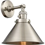 Used Innovations Lighting 203SW-SN-M10-SN BRIARCLIFF-1 Wall Sconce. Fixed Price $286.00.