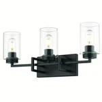 Golden Tribeca 3-LIGHT 23" Bathroom Vanity In Black. Fixed Price $219.99.