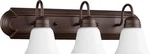 Quorum International 5094-3 Bronze 3-LIGHT 24"W Bathroom Vanity. Fixed Price $84.00.